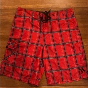 Size 34 Hurley swim trunks Swimsuit board shorts